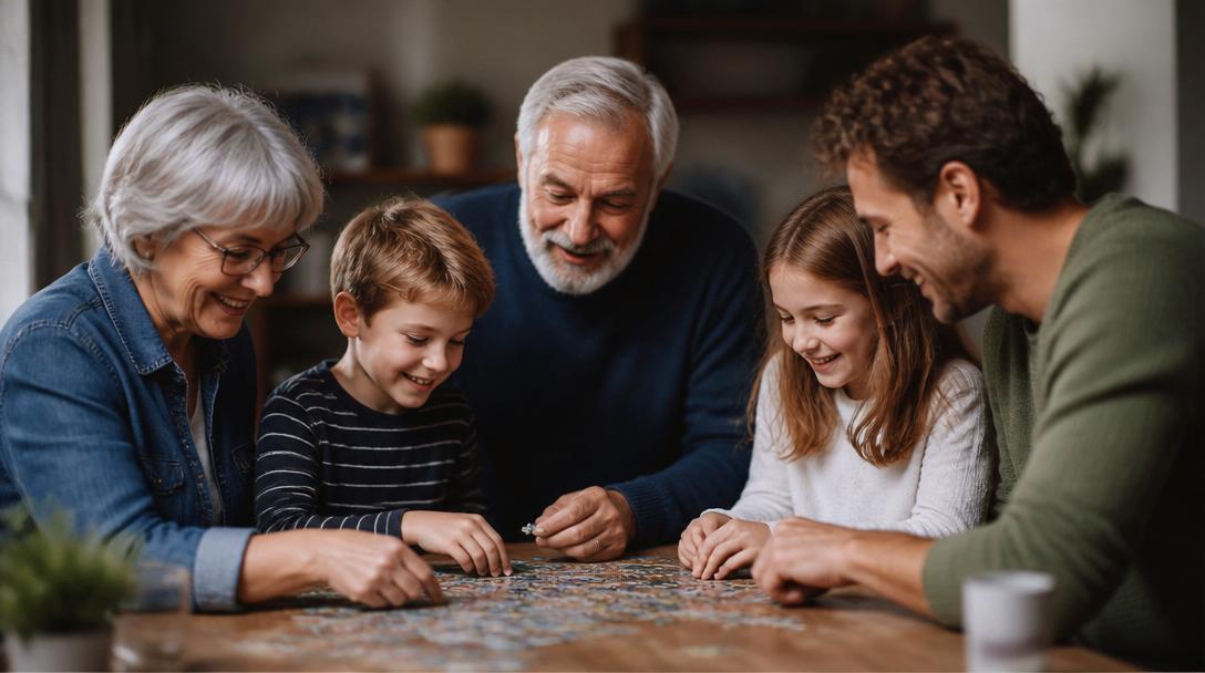 Wenn Generationen gemeinsam rätseln