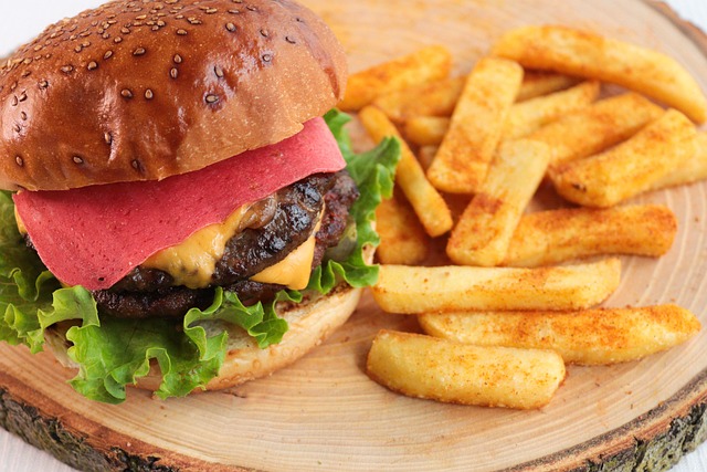 Burger und Fritten Wissen Quiz