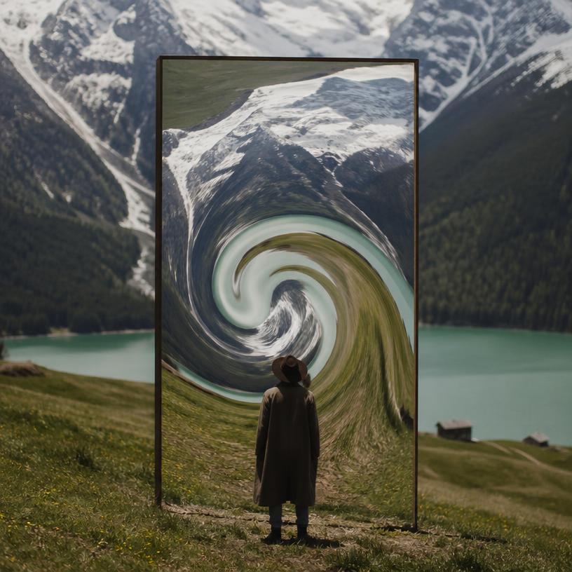 Welt der virtuellen Verwirrung