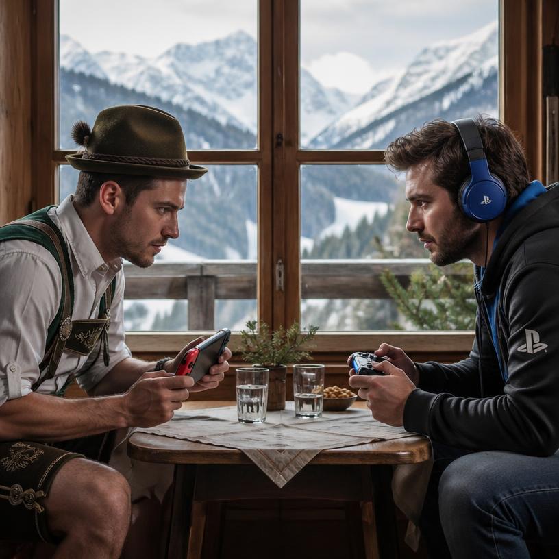 Die Gaming-Showdown: Nintendo trifft PlayStation