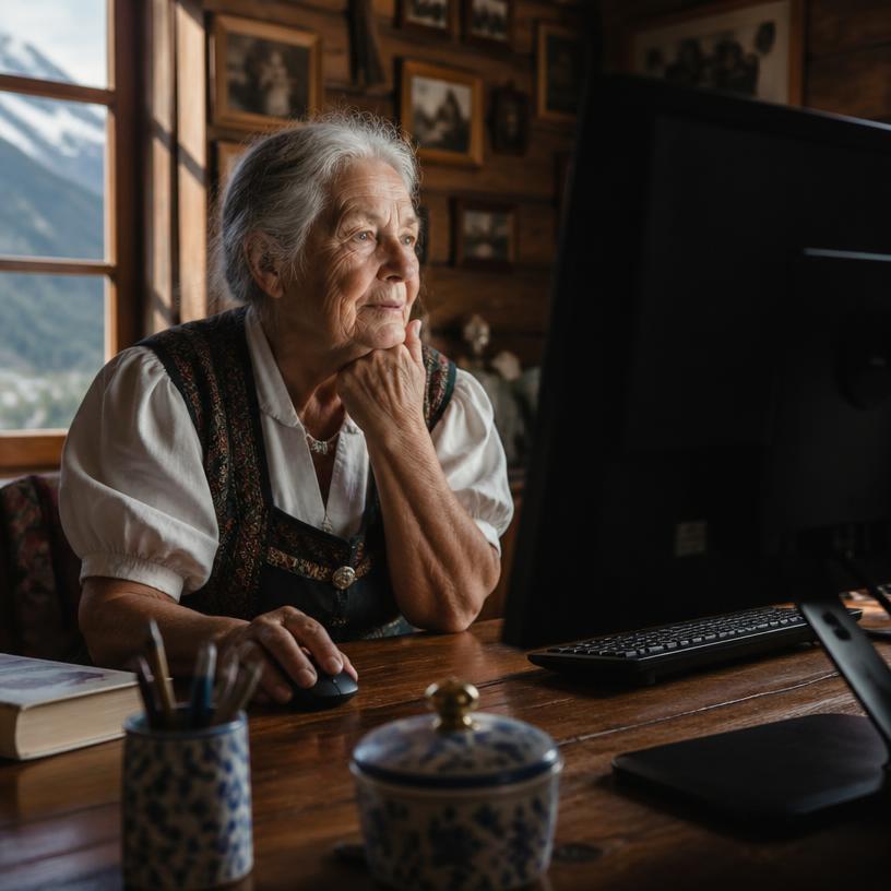 Wer steht hinter dem Bildschirm?