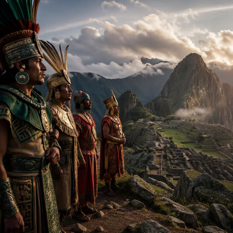 Zivilisationen im Wettstreit: Maya, Azteken und Inka