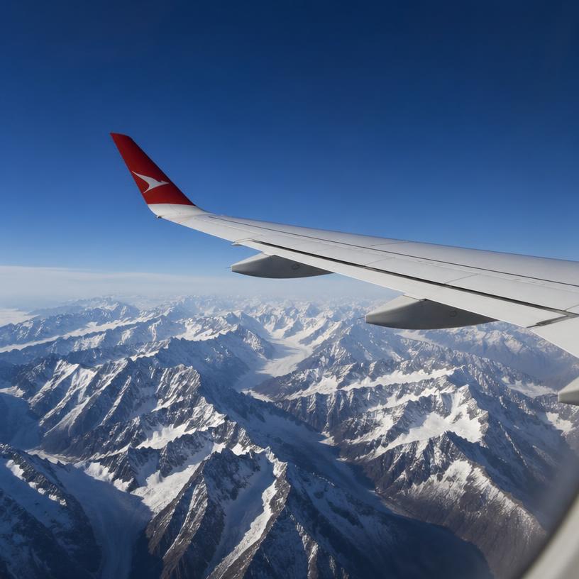 Flug durch die Alpen: Schnell und Sicher mit Austrian Airlines!