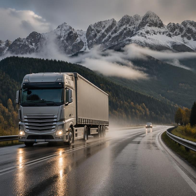 Hupend durch die Nation: Die Lkw Stories