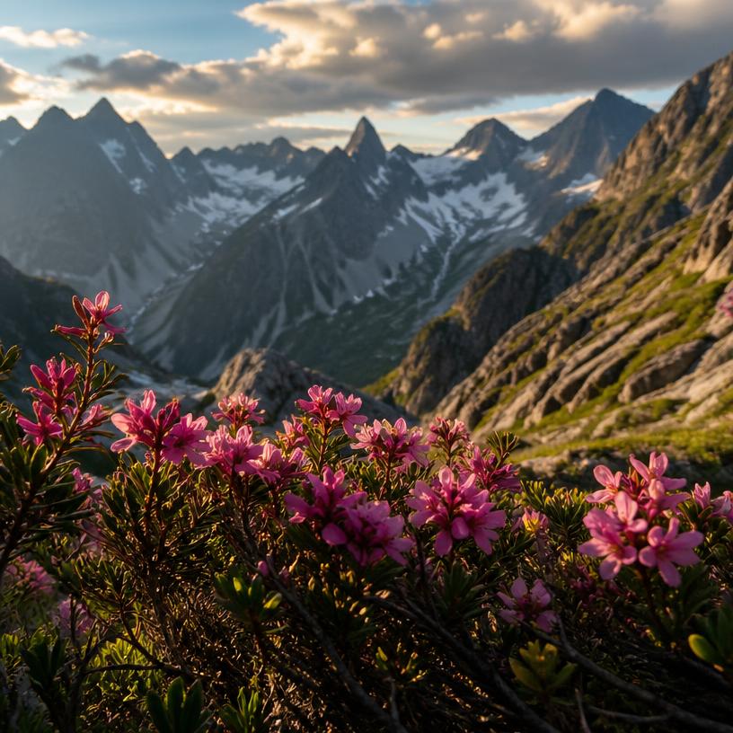 Die blühenden Mythen der Alpen