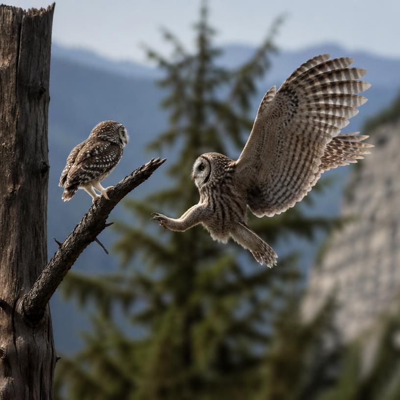 Luftige Begegnungen im Wald: Ein Blick in die Tierwelt der Lüfte