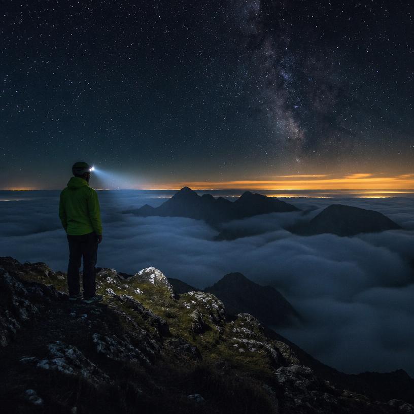 Stars über den Wolken