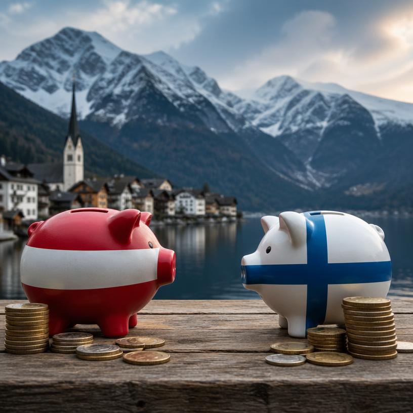 Finanzielle Duelle: Österreich vs. Finnland