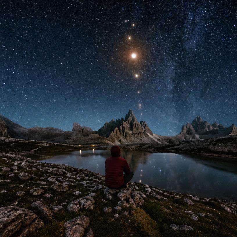 Himmelskarawane: Welcher Planet gehört dazu?