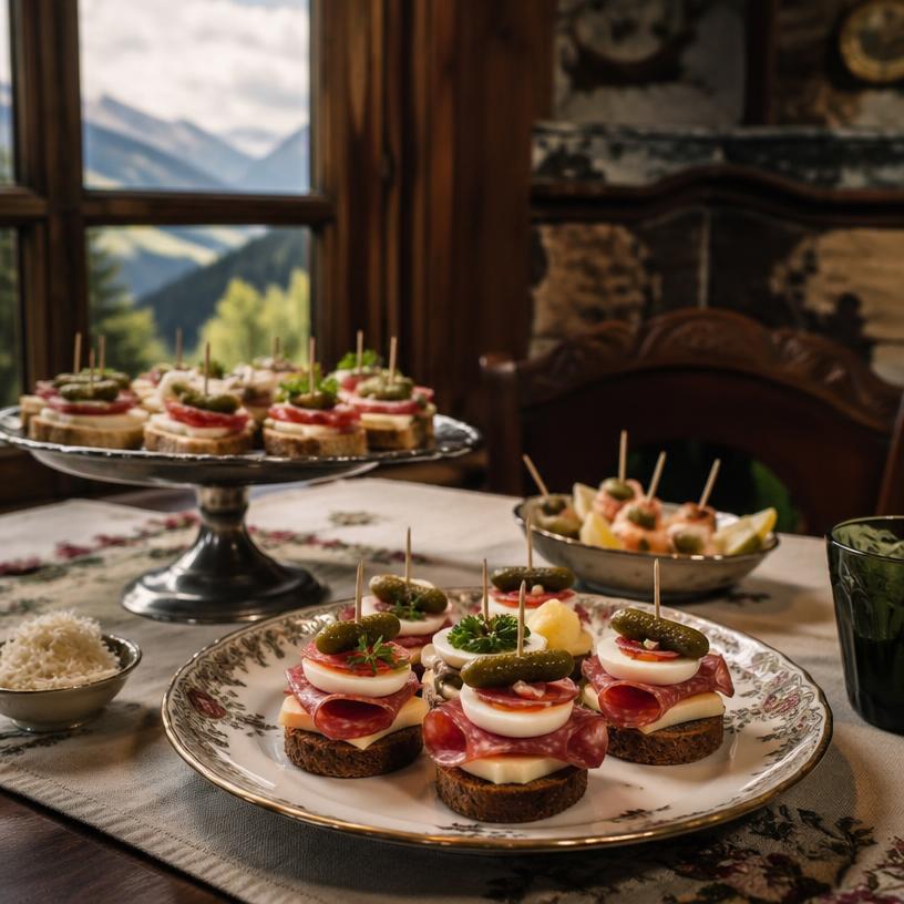 Fingerfood mit einem Stück Nostalgie