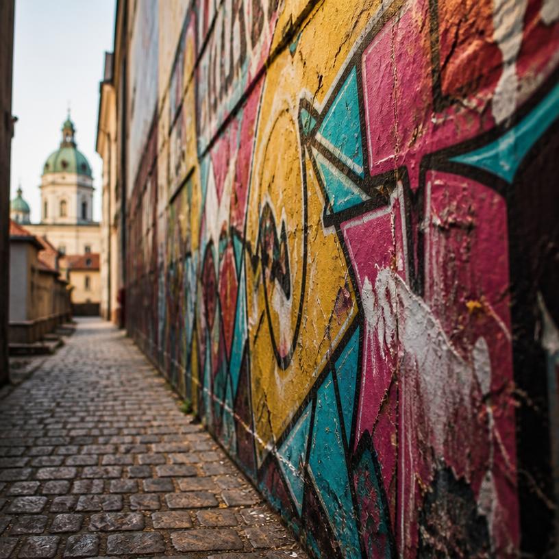 Wiener Graffiti: Farbenfrohe Geheimnisse