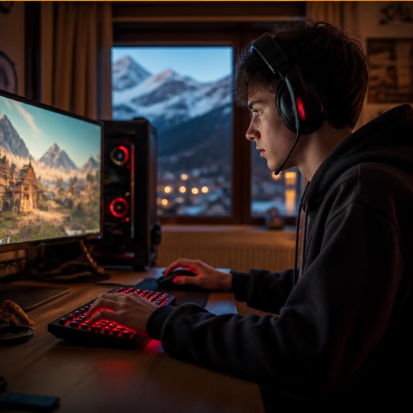 Die digitale Jugend: Gaming und seine Facetten