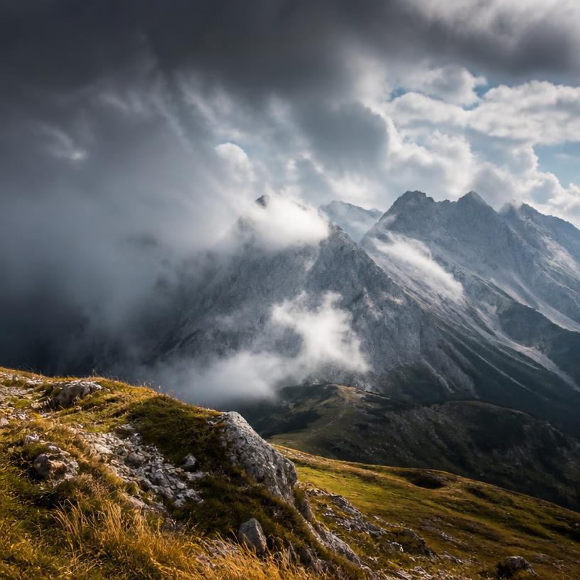 Himmlische Wettergeheimnisse der Berge