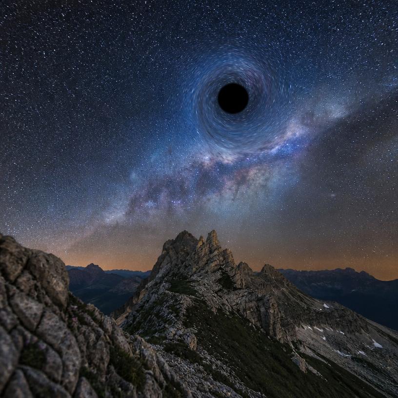 Lichtjahre und schwarze Löcher: Ein Blick ins Verborgene