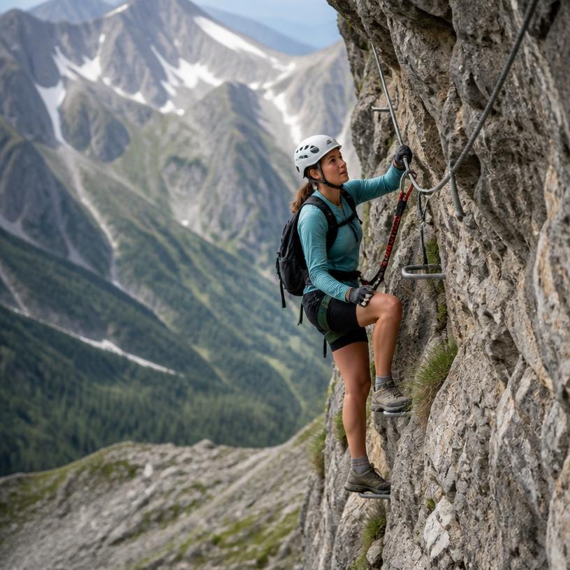 Klettersteige: Ein Abenteuer im Gebirge