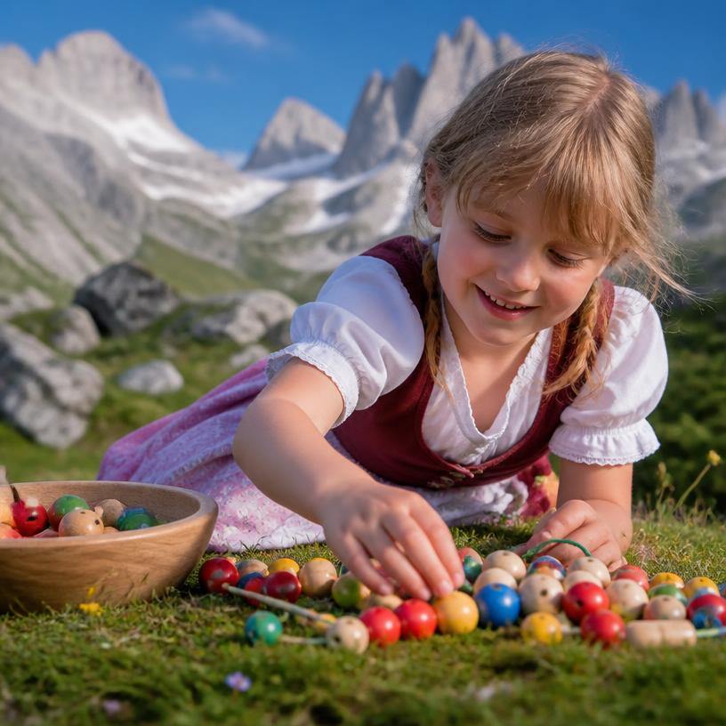 Gaudi mit Spieleperlen aus Österreich