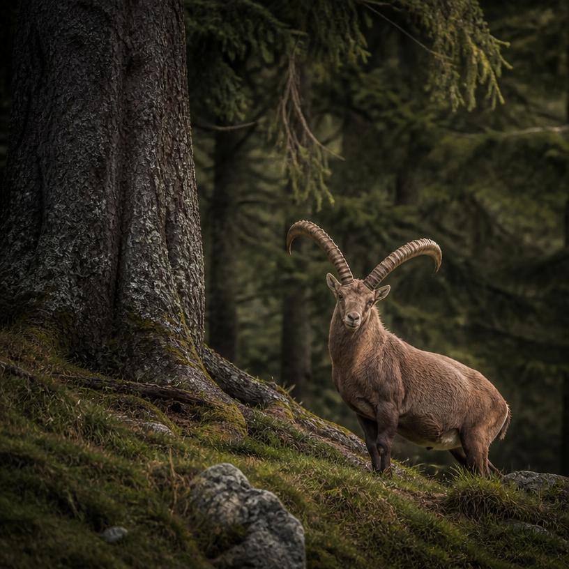 Waldgeflüster: Geheimnisse der Baum- und Tierwelt