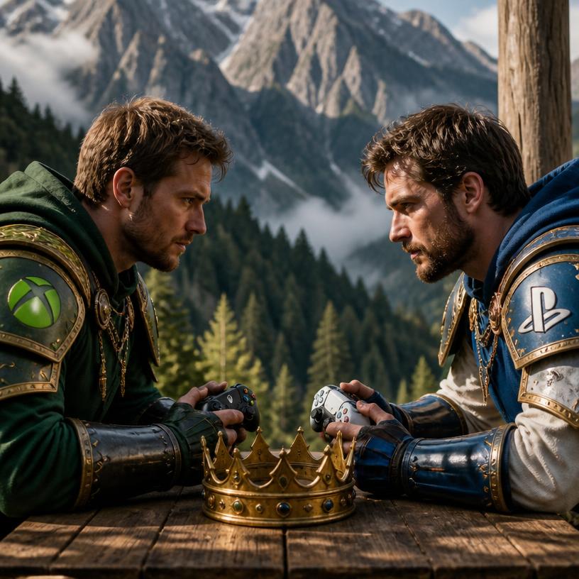 Spiel um die Krone: Xbox vs. PlayStation!