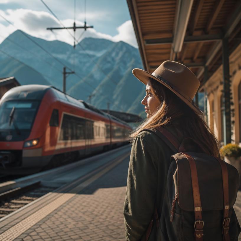 Entdecke Österreichs Bahnhöfe!
