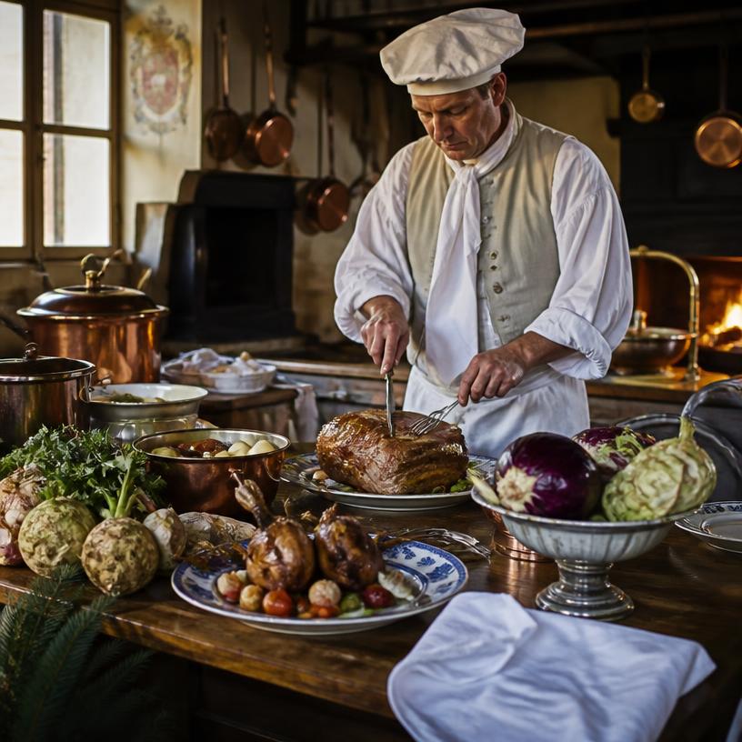 Essen wie ein Kaiser – Kalorien in der Hofküche