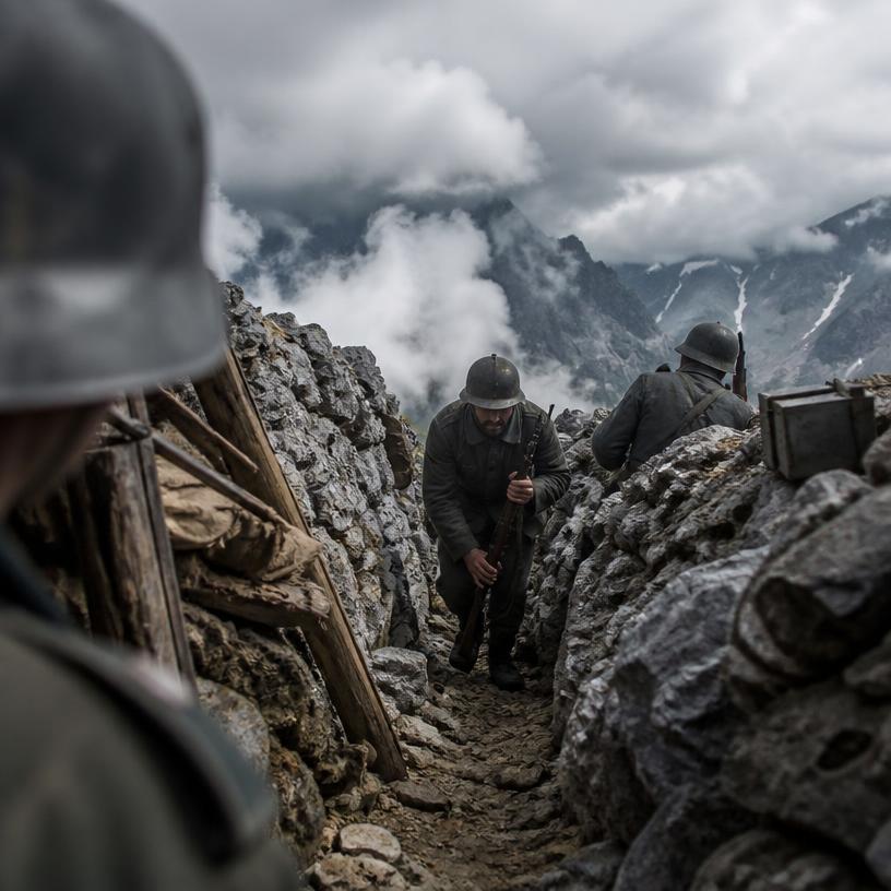 Kämpfe um die Berge: Stürze in die Geschichte!