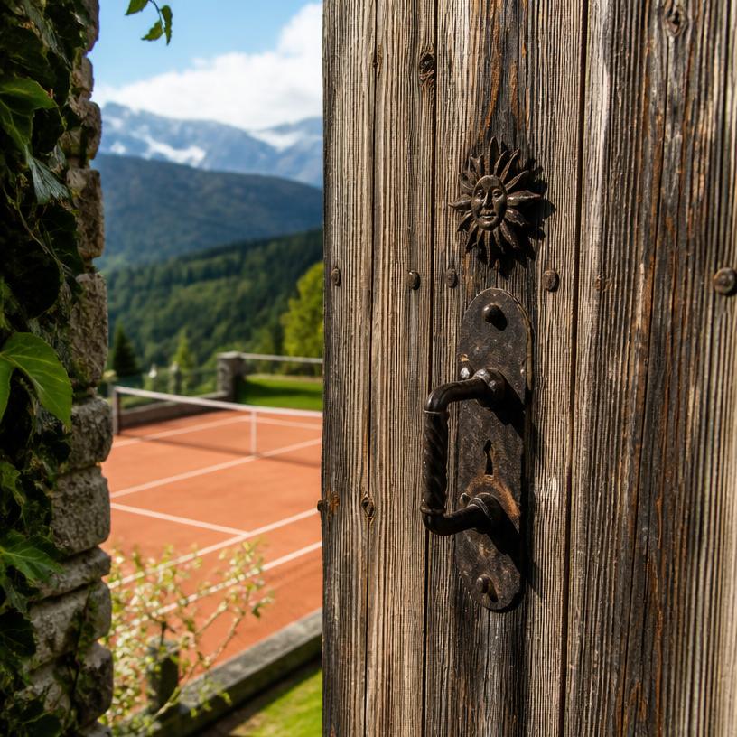 Das Geheimnis des Tennisplatzes