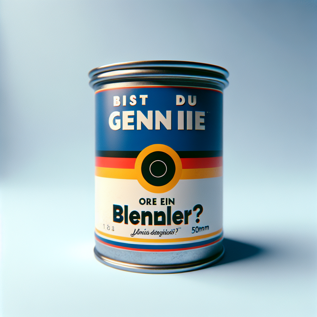 Bist du ein Genie oder ein Blender?