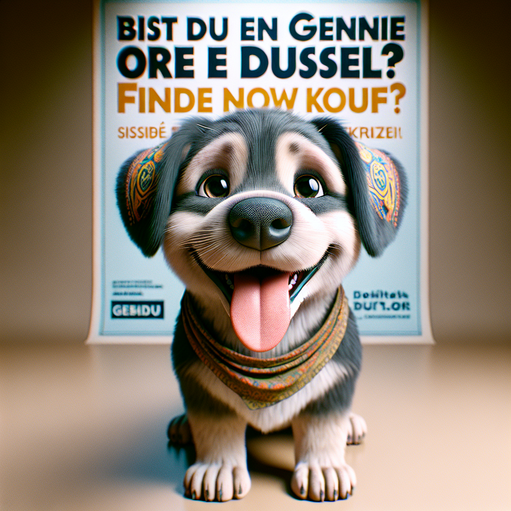 Bist du ein Genie oder ein Dussel? Finde es jetzt heraus!