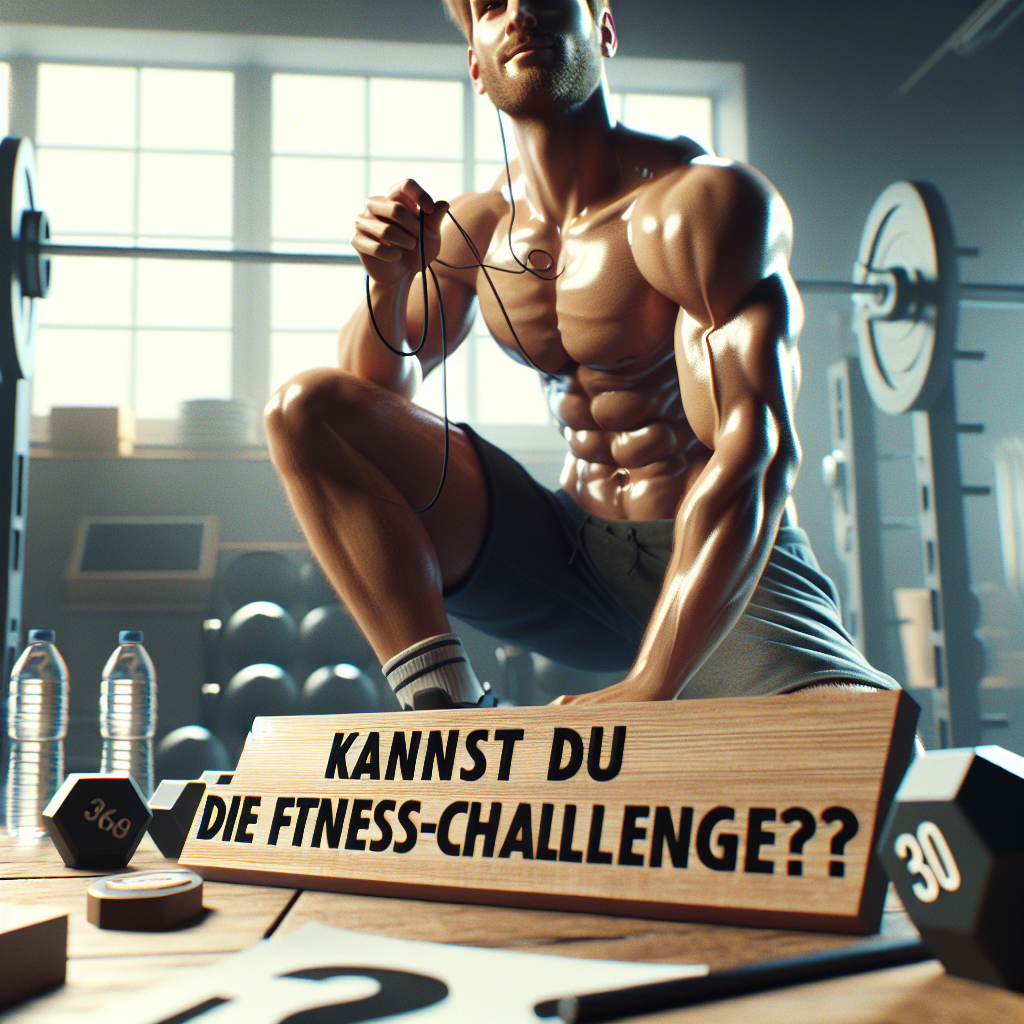 Kannst du die Fitness-Challenge bewältigen?