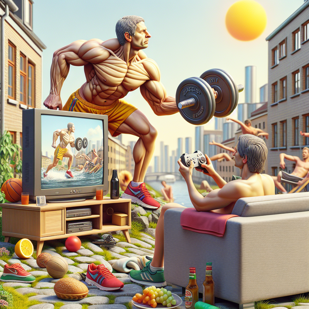 Bist du ein Fitness-Helden oder ein Sofa-Surfer?