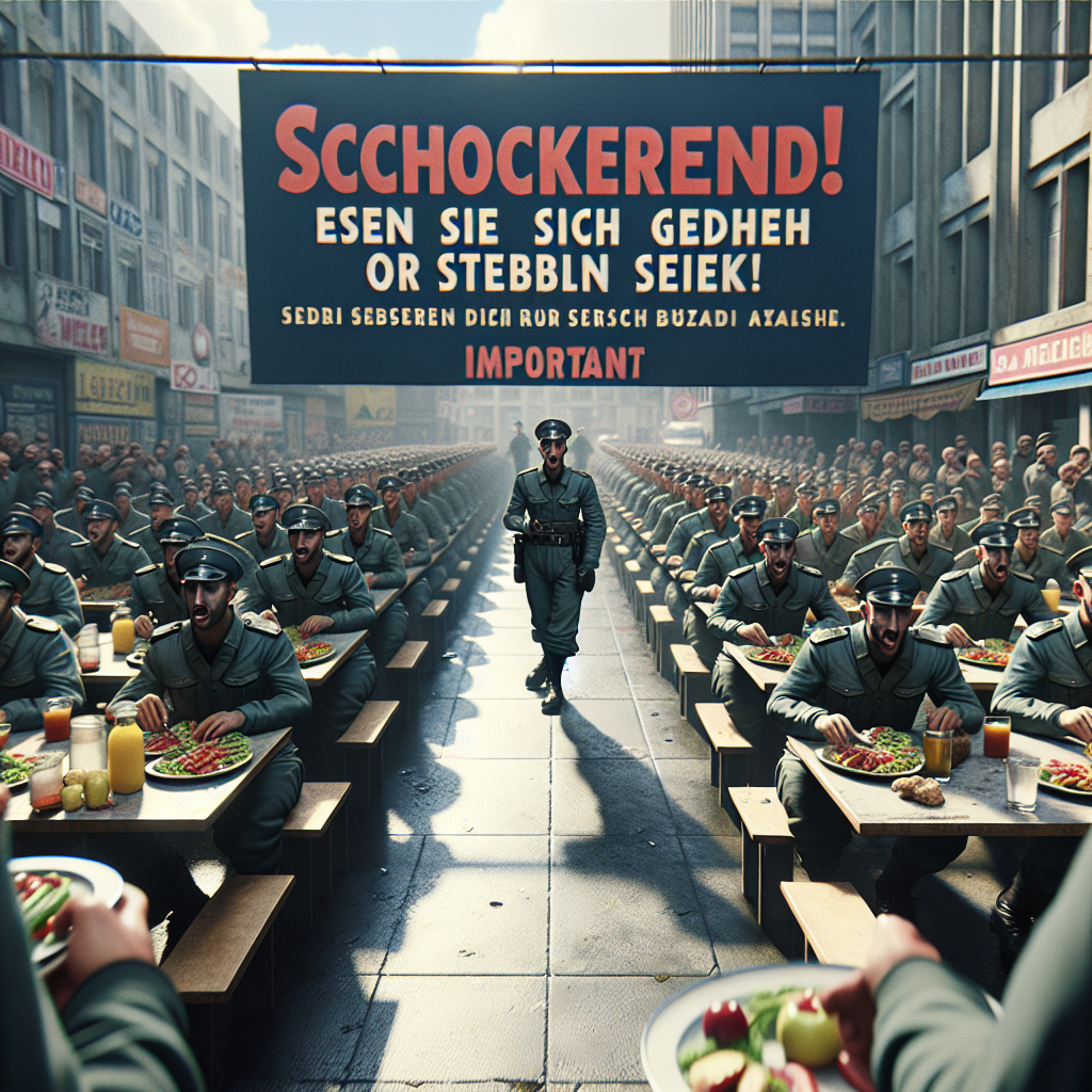 Schockierend! Essen Sie sich gesund oder sterben Sie schnell!