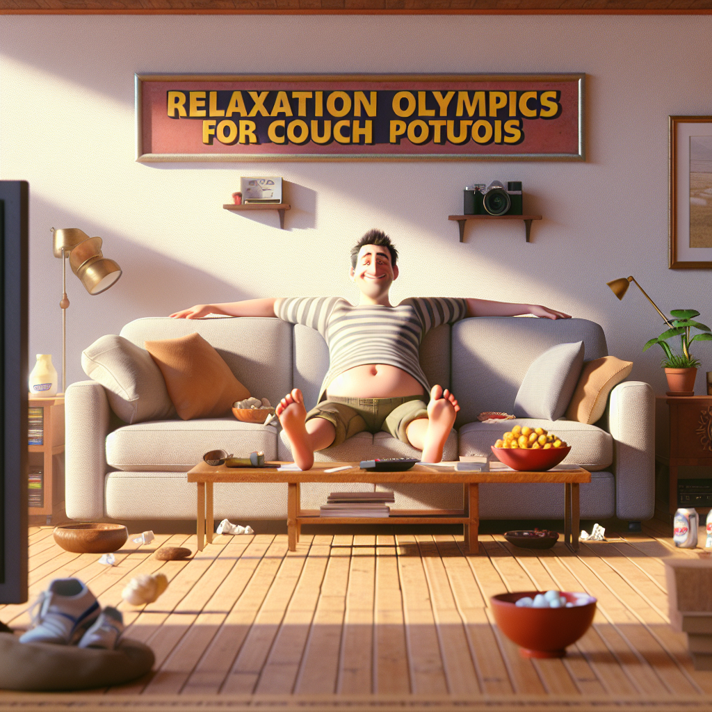 Entspannungs-Olympiade für Couch-Potatoes