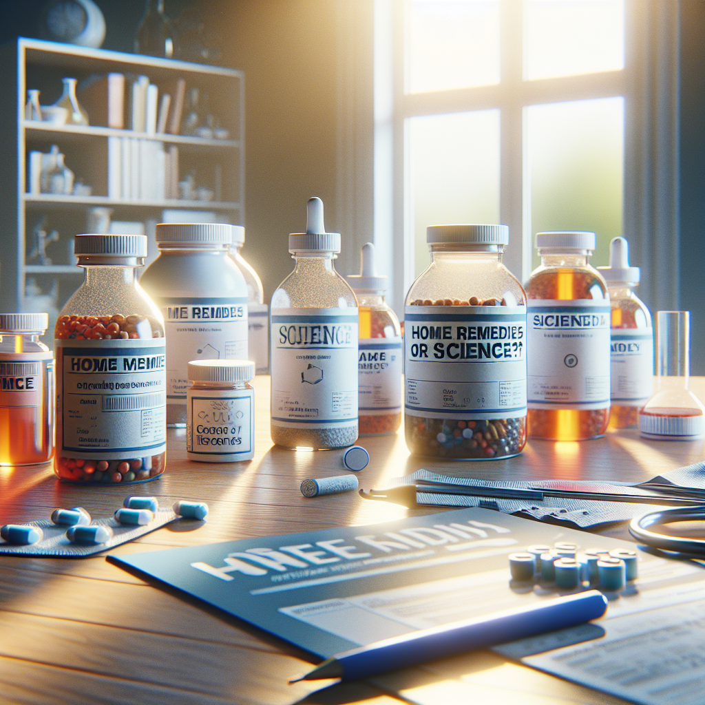 Hausmittel oder Wissenschaft? Lass mal raten!