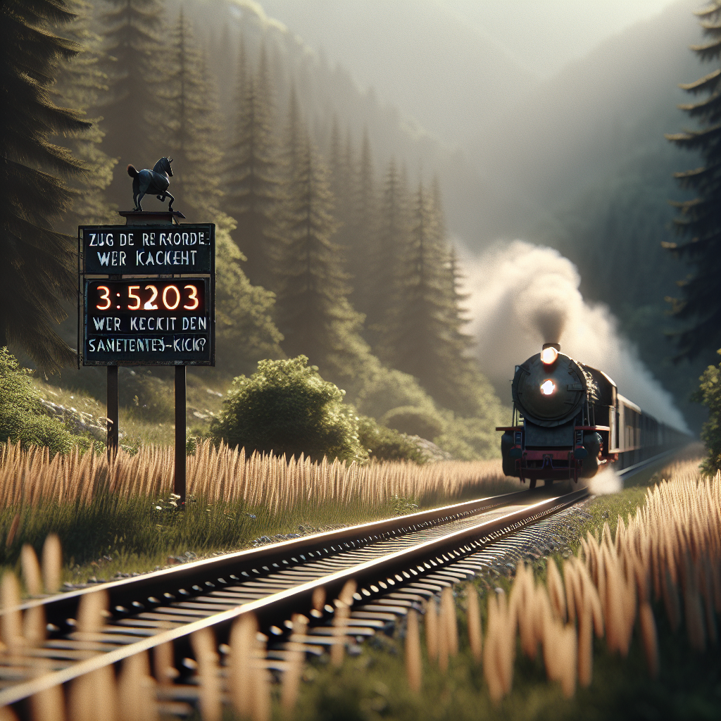 Zug der Rekorde: Wer knackt den Geschwindigkeits-Kick?