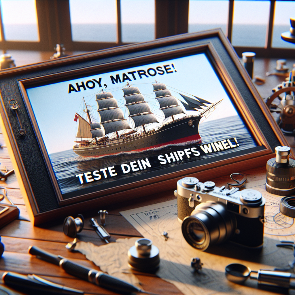 Ahoy, Matrose! Teste dein Schiffswissen!