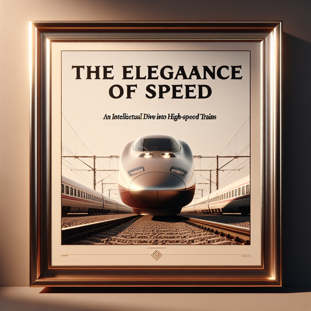Die Eleganz der Geschwindigkeit: Eine intellektuelle Erkundung der Hochgeschwindigkeitszüge
