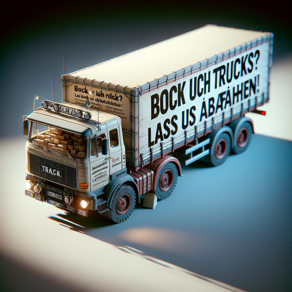 Bock auf Trucks? Lass uns abfahren!