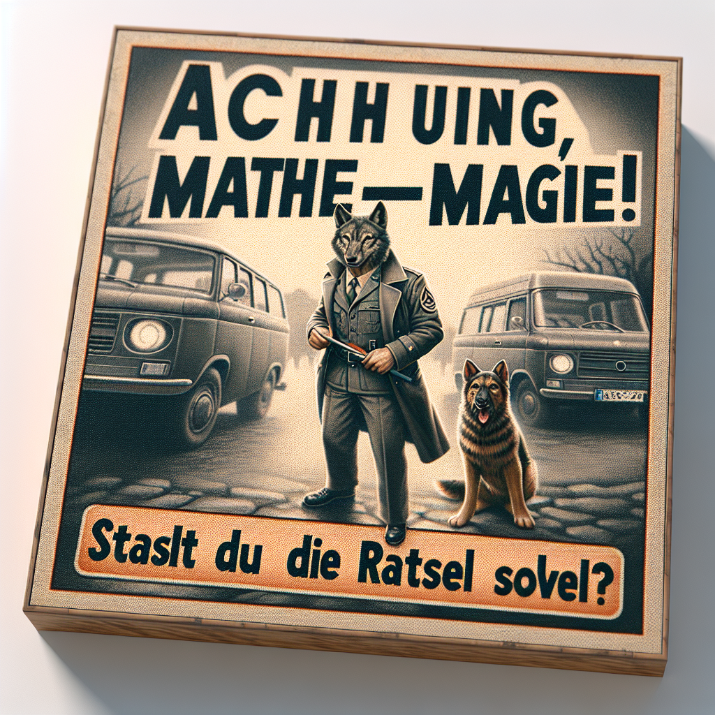 Achtung, Mathe-Magie! Kannst du die Rätsel lösen?
