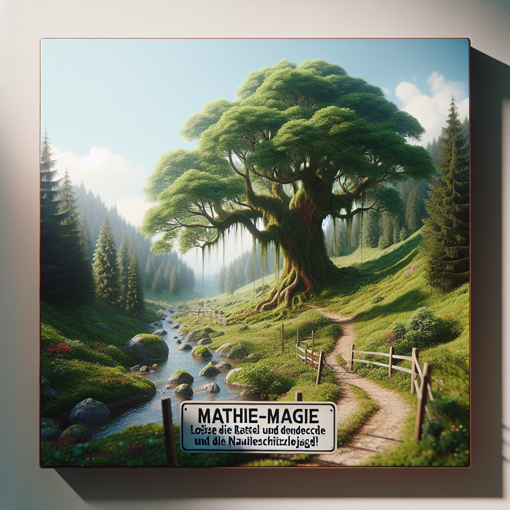 Mathe-Magie: Löse die Rätsel und entdecke die Zahlenschnitzeljagd!