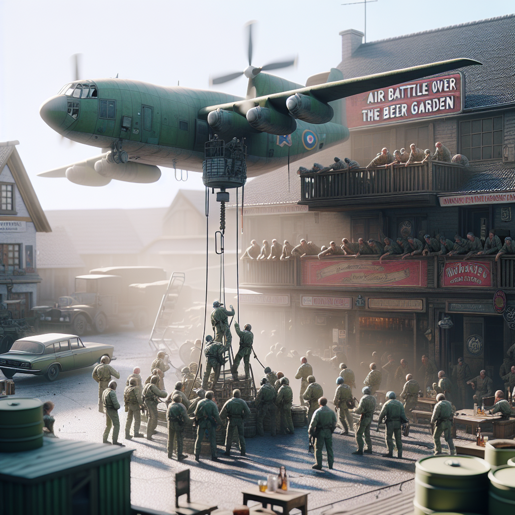 Luftschlacht um den Biergarten