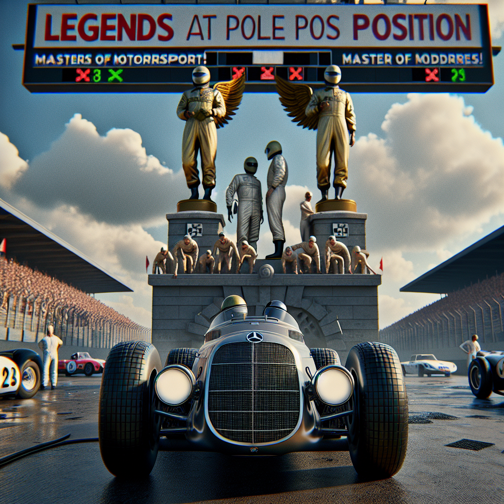 Legenden auf der Pole-Position: Meister des Motorsports!