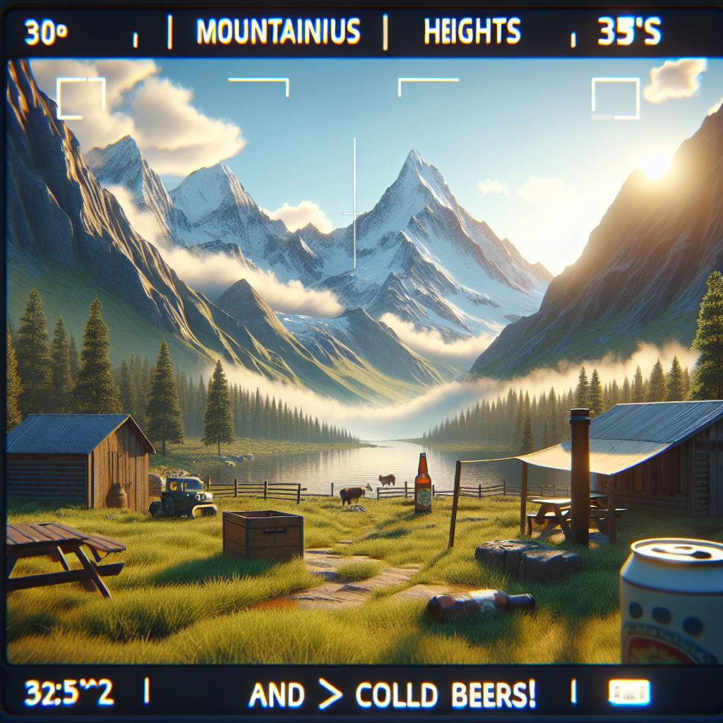 Bergige Höhen und kalte Biere!