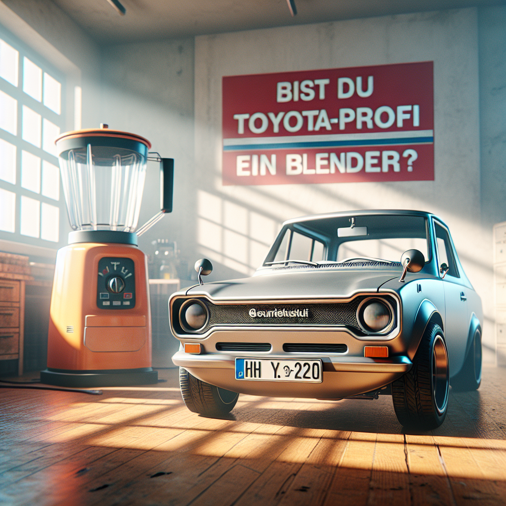 Bist du ein Toyota-Profi oder ein Blender?