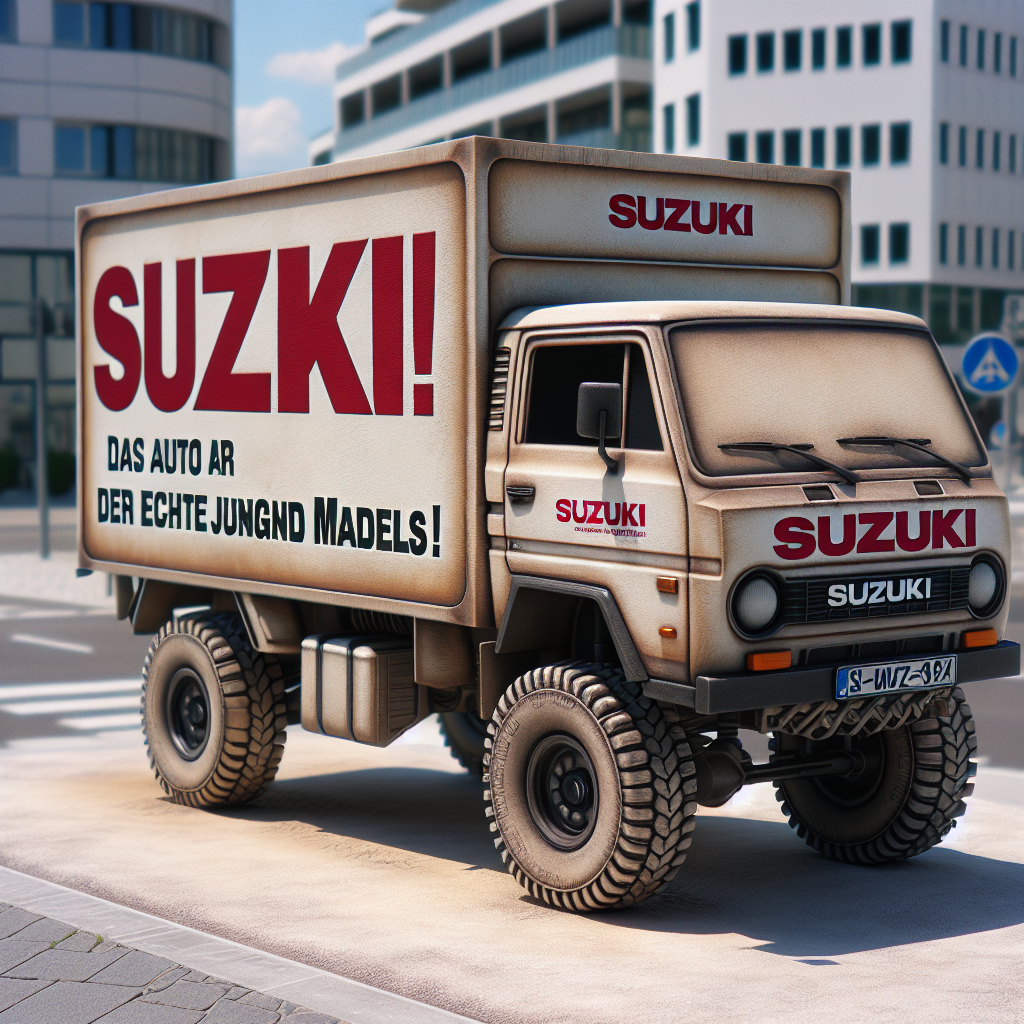 Suzuki: Das Auto für echte Jungs und Mädels!