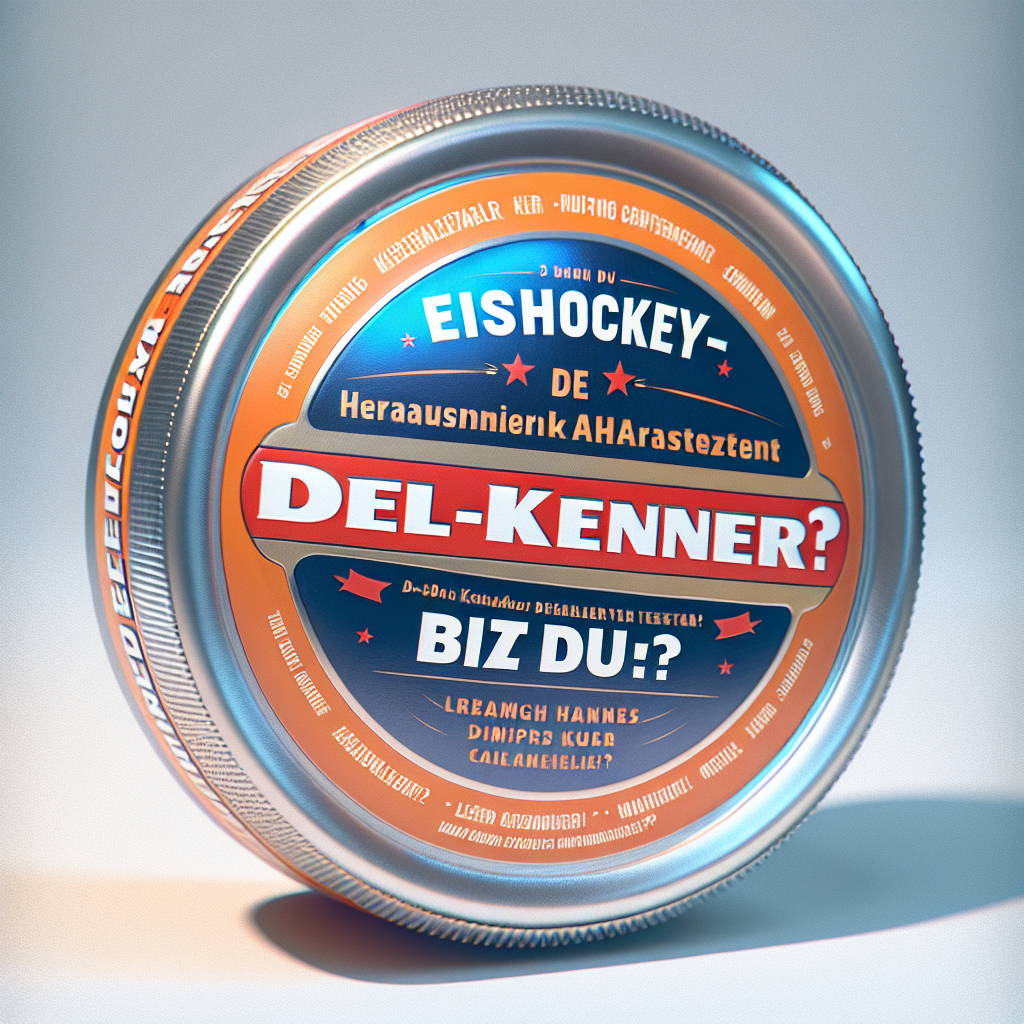 Eishockey-Herausforderung: Bist du der DEL-Kenner?