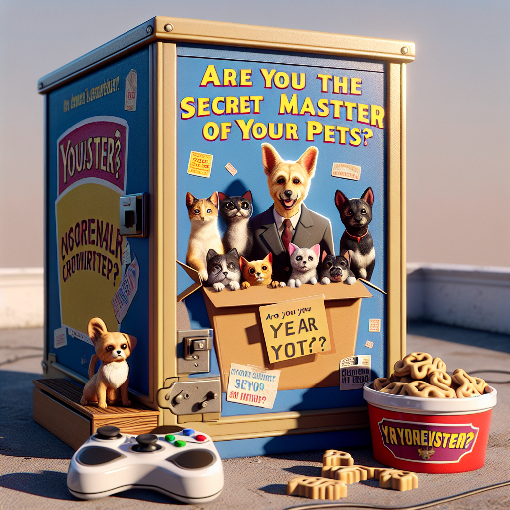 Bist du der heimliche Herr über deine Haustiere?