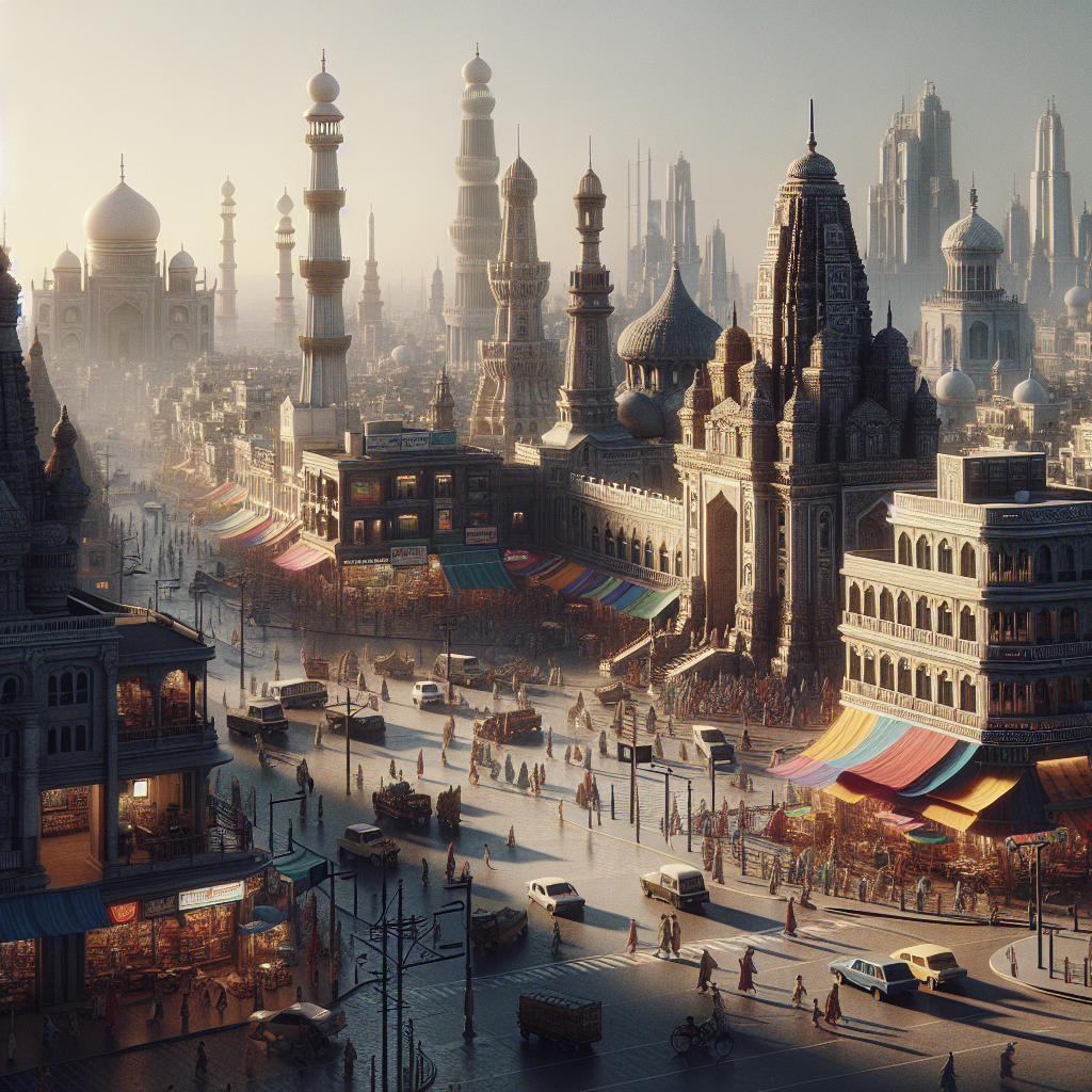 Metropolitanerfahrung: Eine akademische Erkundung der Weltstädte und ihrer Denkmäler