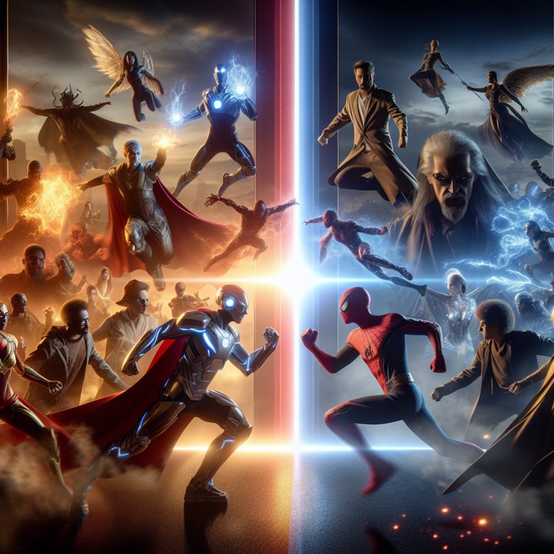 Superhelden-Universen im Duell: Marvel gegen DC